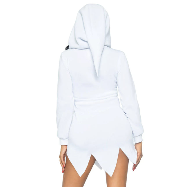 Ghost Hoodie Dress- back view