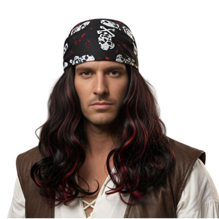 Pirate Wig with Bandana