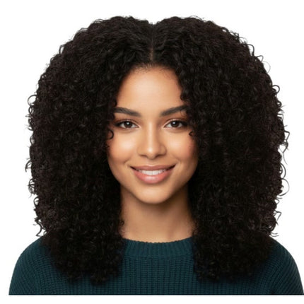 Black Long Curly Wig