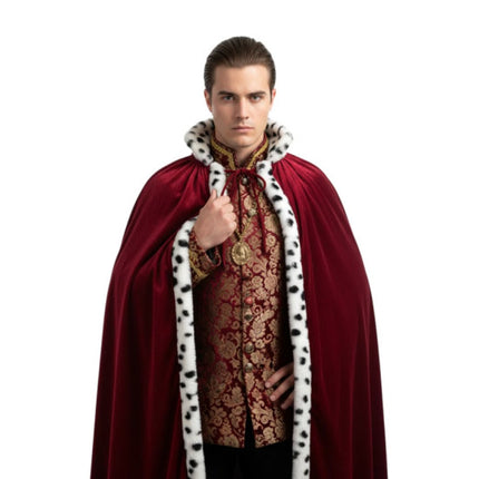 King's Brugundy Cape