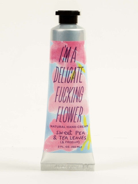 DFF Hand Cream- Sweet Pea with Tea Leaves & Freesia- front view