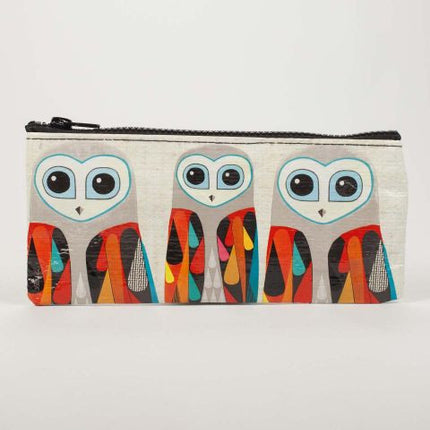 Hoo's Next Pencil Case- front view