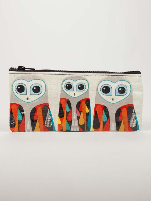Hoo's Next Pencil Case- front view