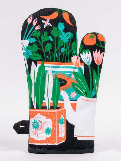 Parsley, Sage, Rosemary, & Fuckoff Oven Mitt- back view
