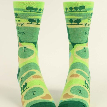 I'm A Golf Guy Men's Socks- front view