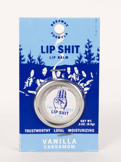 Lip Shit Vanilla Cardamom Lip Balm- front view