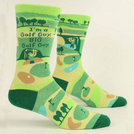 I'm A Golf Guy Men's Socks- side view