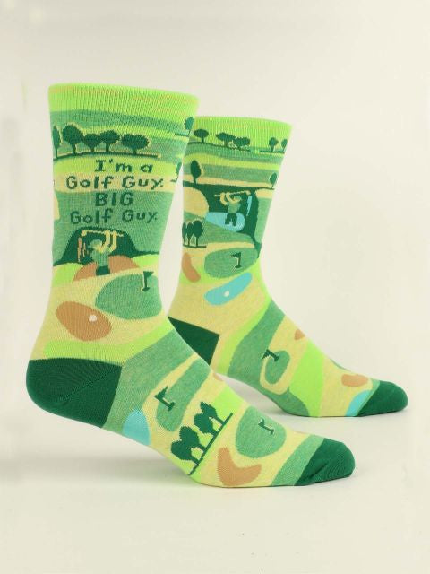 I'm A Golf Guy Men's Socks- side view