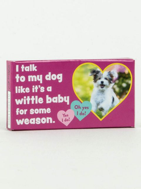 I Talk To My Dog Gum- front of package