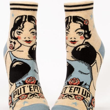 Put 'Em Up Ankle Sock- front view