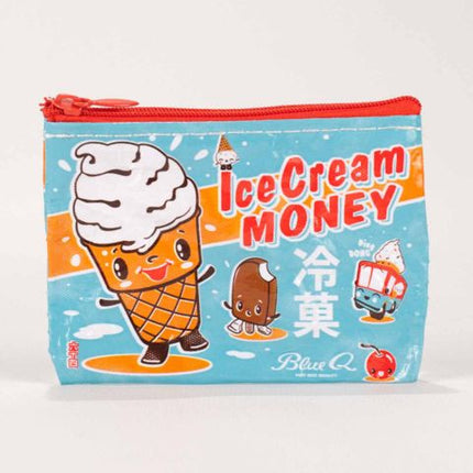 Ice Cream Money Coin Purse- front view