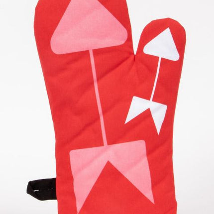 Whatever Happens Oven Mitt- back view