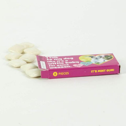 I Talk To My Dog Gum- open package
