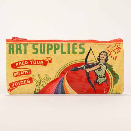 Art Supplies Pencil Case- front view