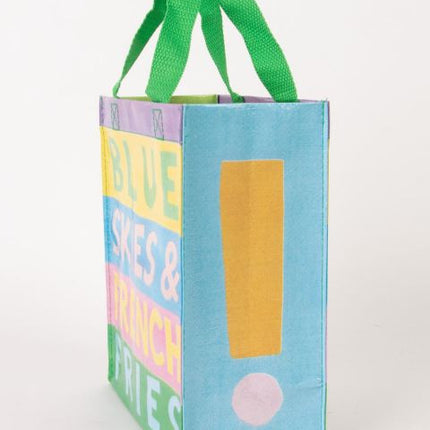 Blue Skies and French Fries Handy Tote- side view 2