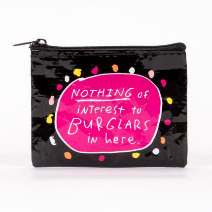 Burglars Coin Purse- front view