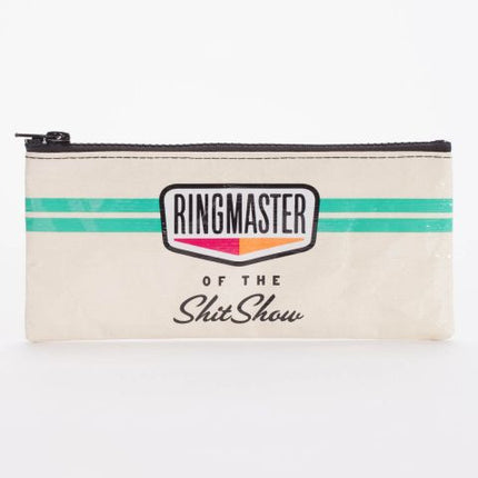 Ringmaster Shitshow Pencil Case- front view