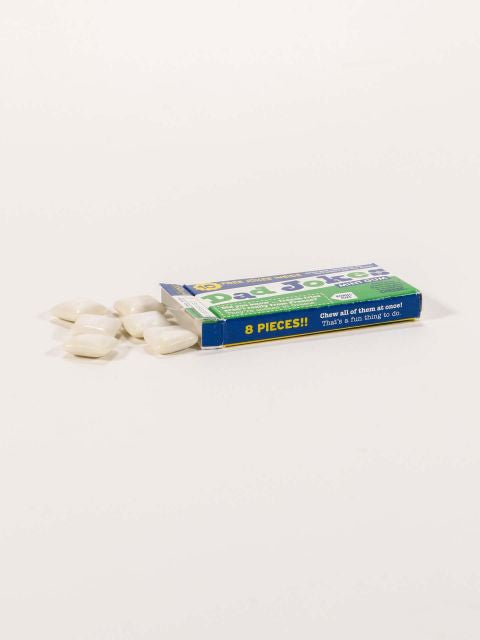 Dad Jokes Gum- open package