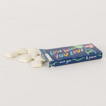 Love Who You Love Gum- open package