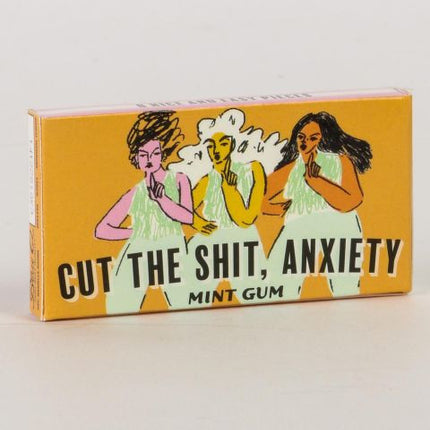Cut the Shit, Anxiety Gum- front of package