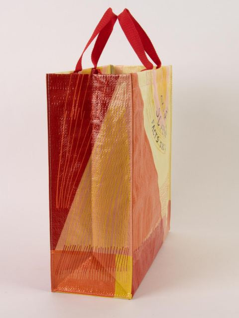 Big Science Fan Shopper Bag- side view