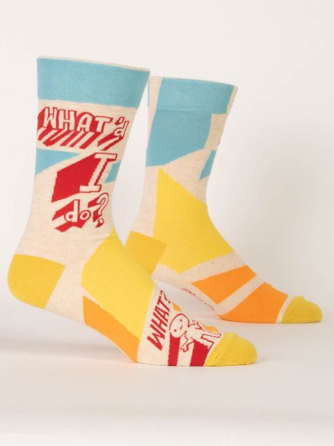 What'd I Do? Men's Socks- side view