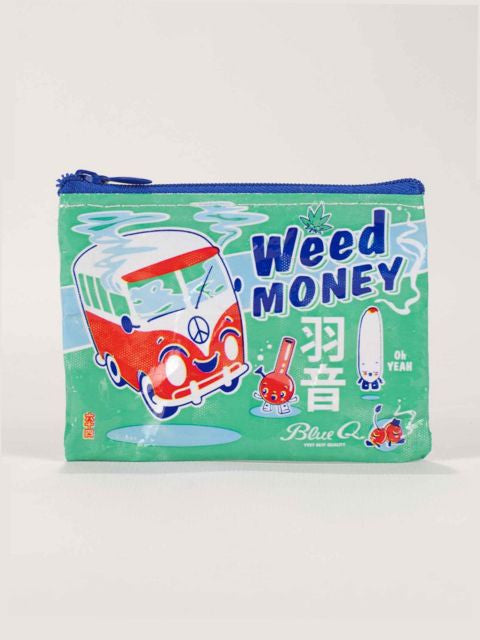 Weed Money Coin Purse- front view