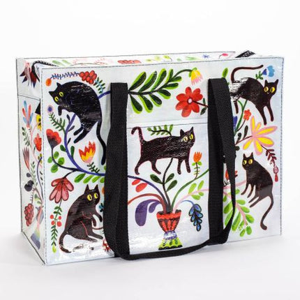 Here Kitty Shoulder Tote- front view