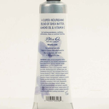 DFF Hand Cream- Lilac with Basil & Rose - back view