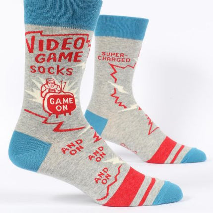 Video Game Socks Men's Socks- side view
