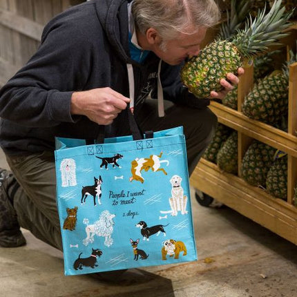 People To Meet: Dogs Shopper- held by model