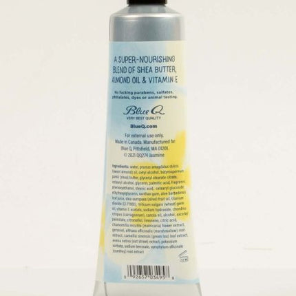 DFF Hand Cream- Jasmine with Orange Peel & Pear- back view