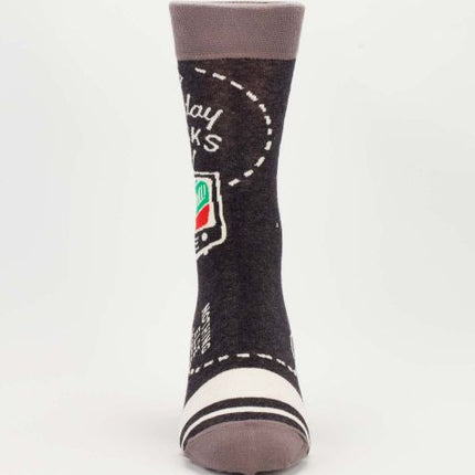 Sunday Socks Men's Socks- single sock front view