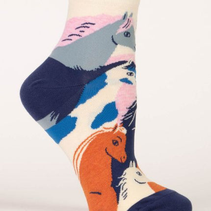 Where My Girls At Ankle Socks- single sock right side view