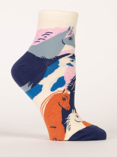 Where My Girls At Ankle Socks- single sock right side view
