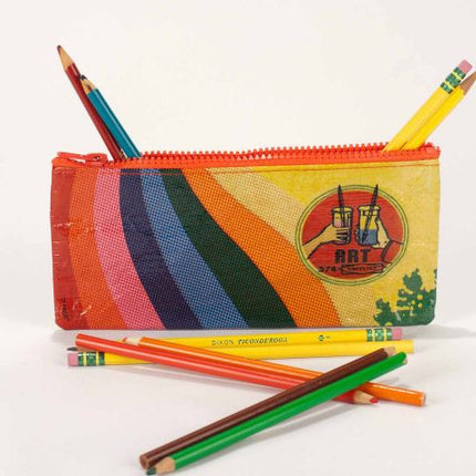 Art Supplies Pencil Case- with pencils