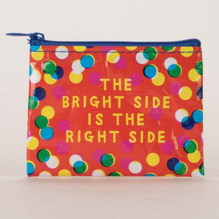 Bright Side Coin Purse- front view