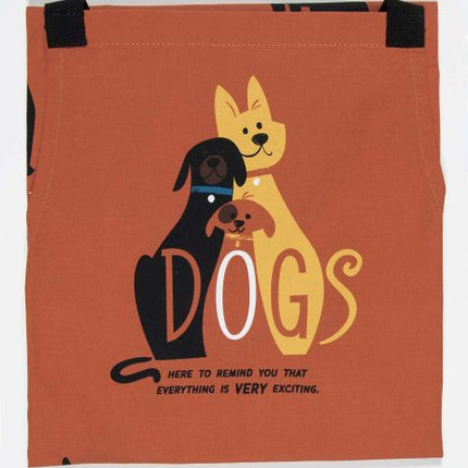 Dogs Apron- design up close