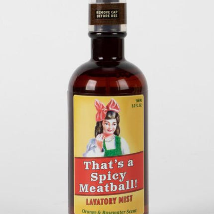 That's A Spicy Meatball Lavatory Mist- front view