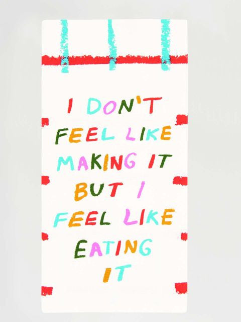 Don't Feel Like Making It Dish Towel- folded