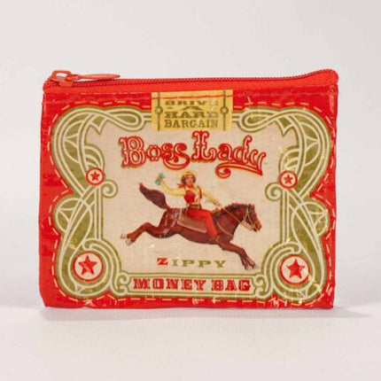 Boss Lady Coin Purse- front view