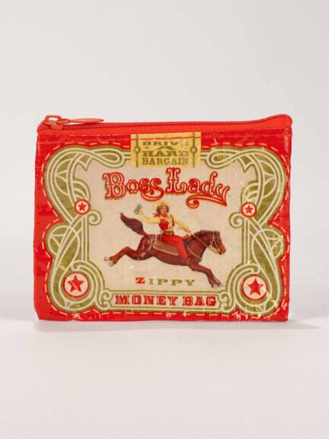 Boss Lady Coin Purse- front view