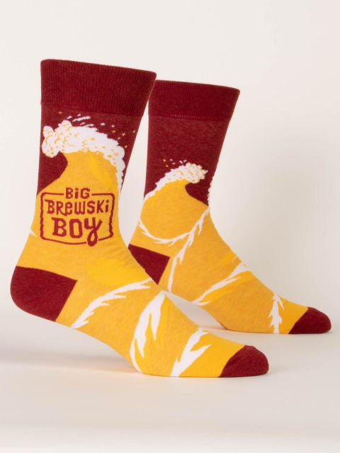 Big Brewski Boy Men's Socks- side view