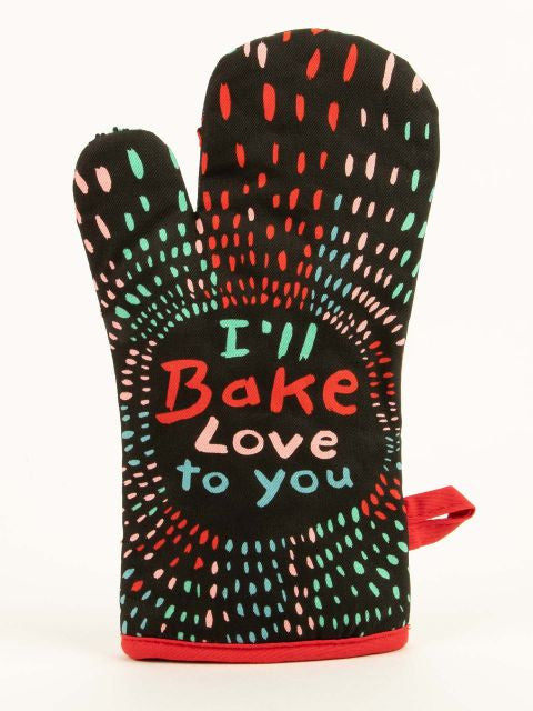 Bake Love To You Oven Mitt- front view