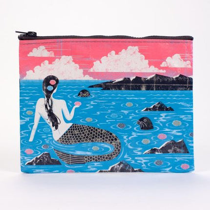 Mermaid Zipper Pouch- front view