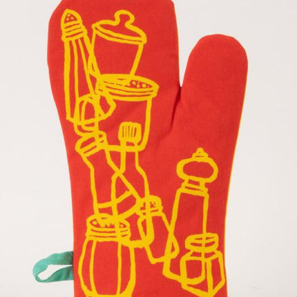 Mr. Spice Guy Oven Mitt- back view