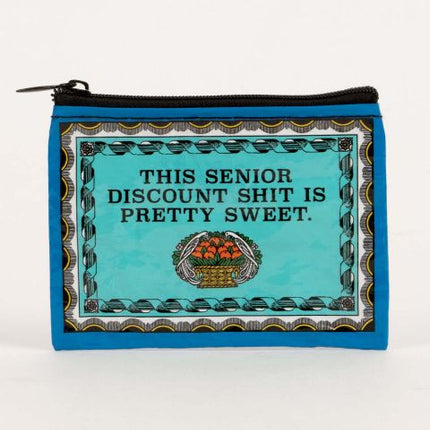 Senior Discount Coin Purse- front view