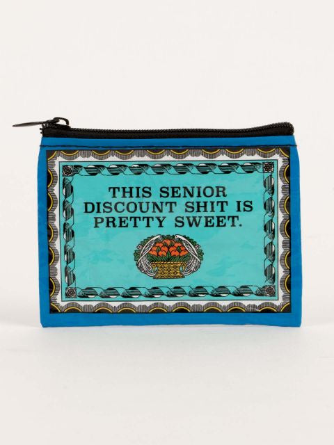 Senior Discount Coin Purse- front view