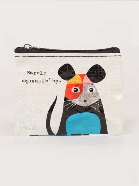 Barely Squeakin' By Coin Purse- front view