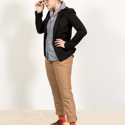 Boss Lady Ankle Socks- worn by model